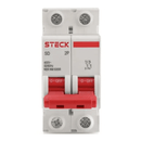 Disjuntor Mini Bipolar 25A 230/400VCA Curva C 6KA SDZD62C25 Steck