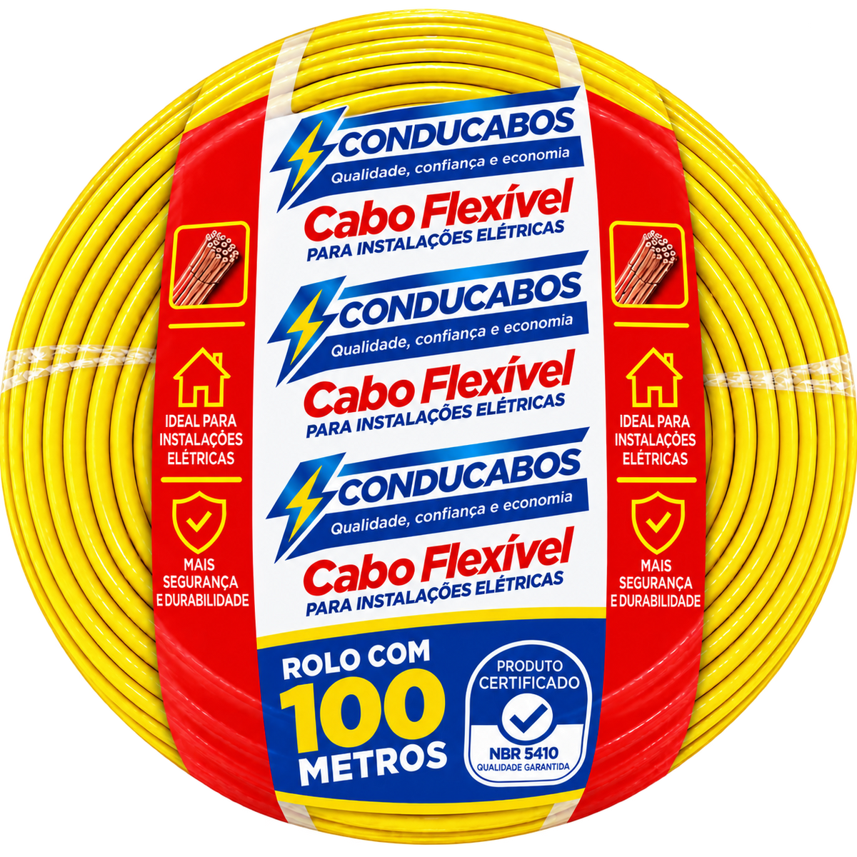 Cabos Flexíveis 2,5 mm Alto Desempenho para Instalações Seguras e Eficientes